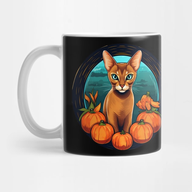 Abyssinian Cat Halloween, Cat Lover by dukito